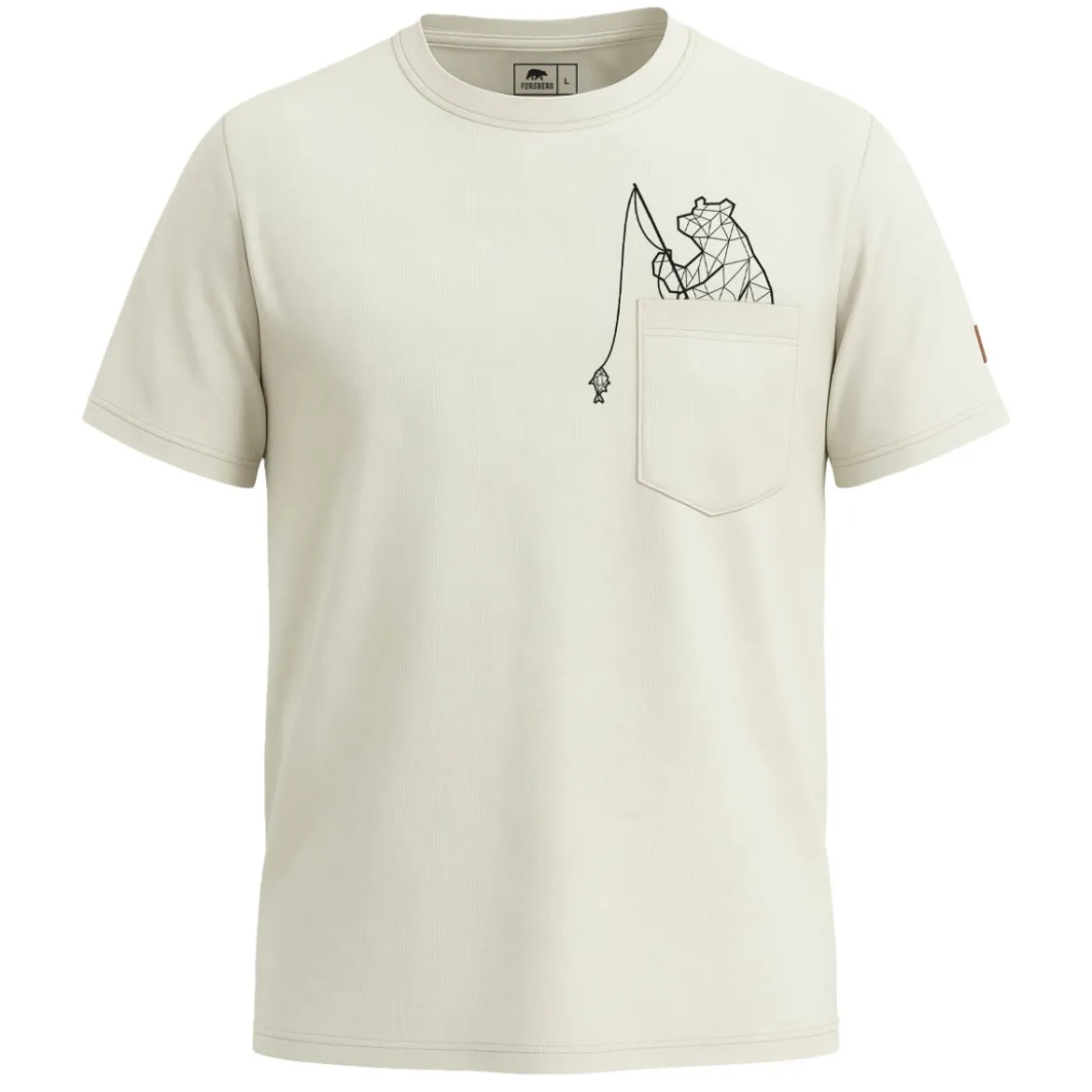FORSBERG Fiskson T-Shirt mit Brusttasche