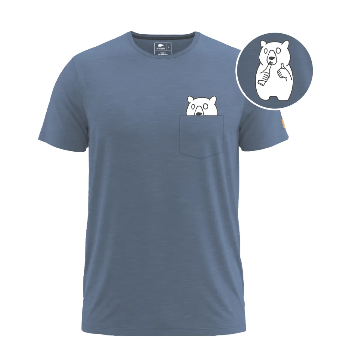 FORSBERG Ölbrorson T-Shirt mit Brusttasche