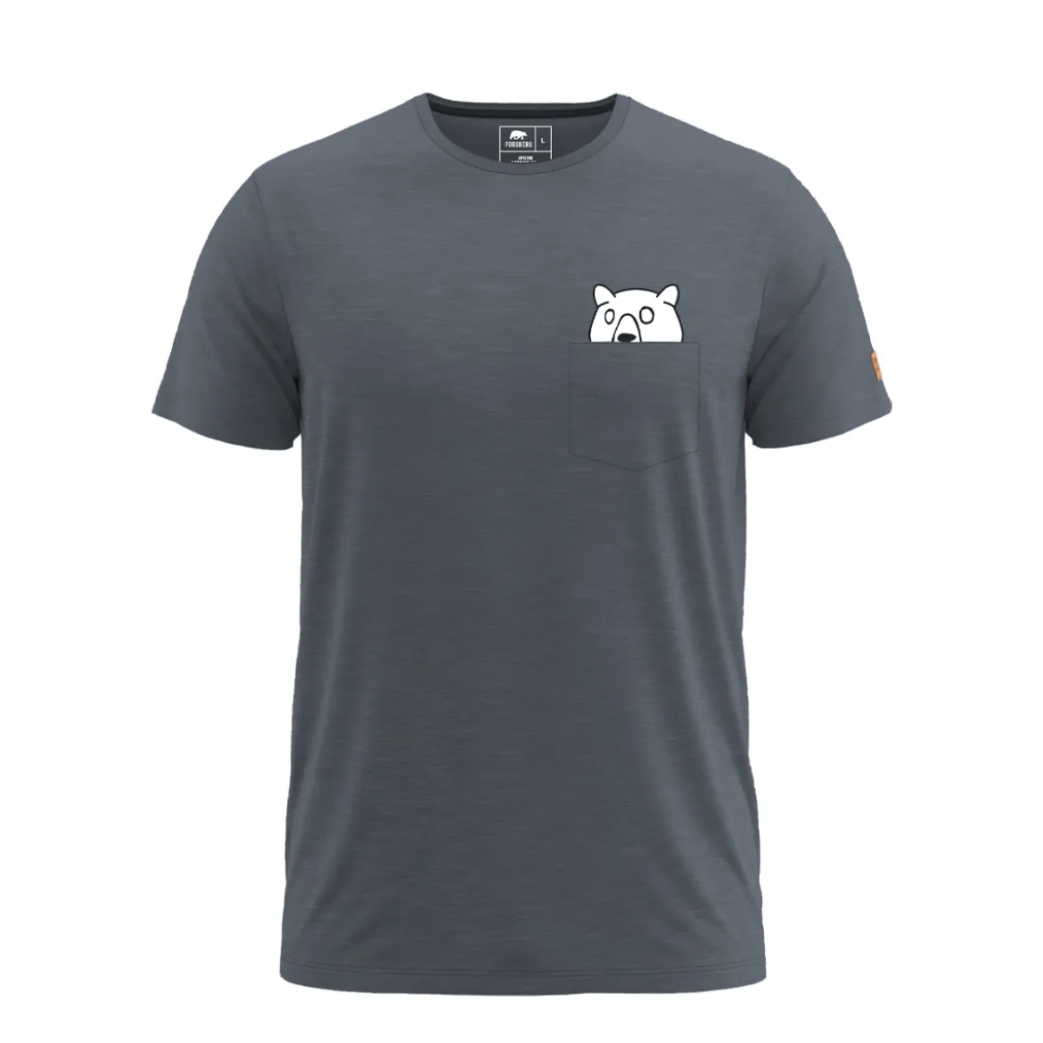 FORSBERG Ragnarson T-Shirt mit Brusttasche