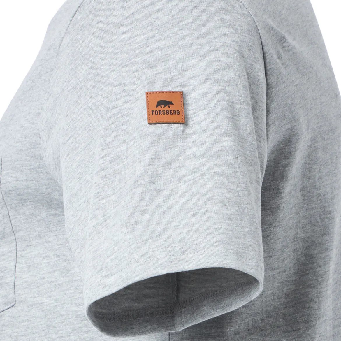 FORSBERG T-Shirt mit Brusttasche