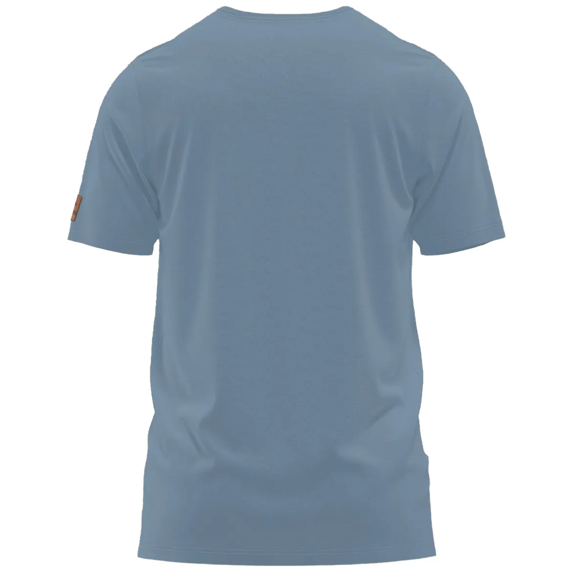 FORSBERG T-Shirt mit Denim-Schriftzug