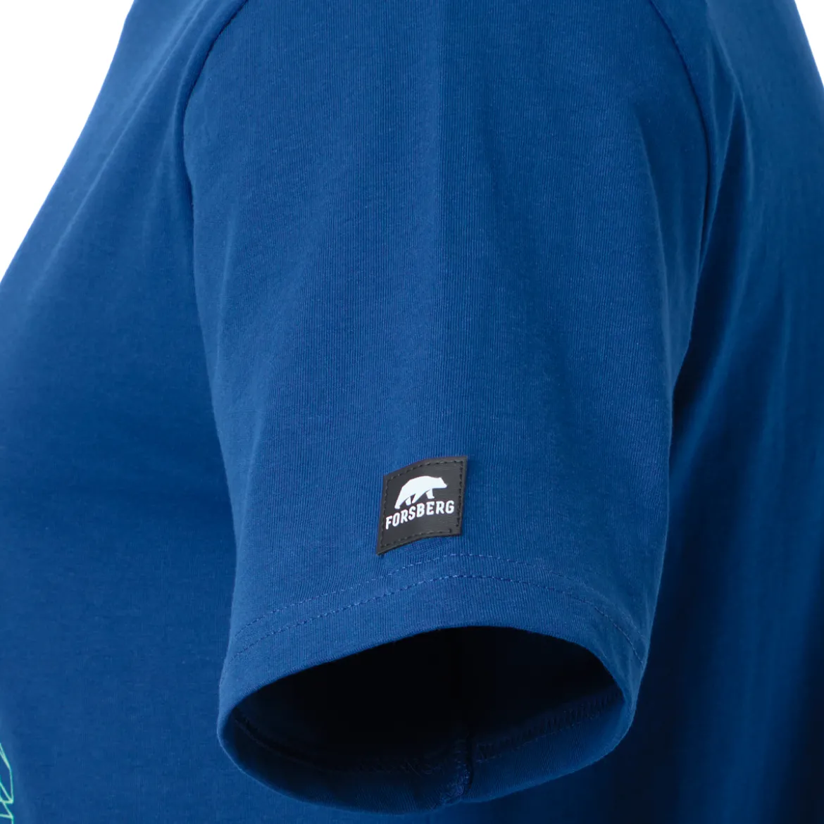 FORSBERG T-Shirt mit Dimensions-Logo