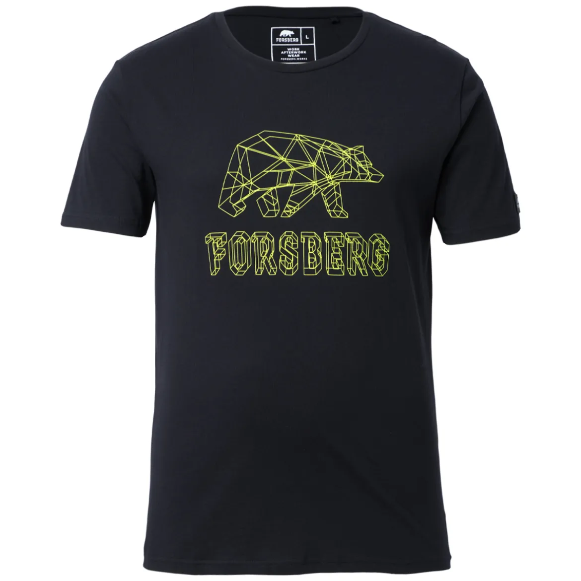 FORSBERG T-Shirt mit Dimensions-Logo